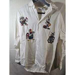 Acme Clothing Co Looney Tunes Travel Taz, Wylie Coyote, Bugs Foghorn Size Medium